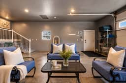 The Carriage Loft | Quiet Sheridan WY Retreat by Kendrick Park | King Bed, Queen Sleeper Sofa, Fast WiFi, Dedicated Workspace, Free Parking, Independent A/C + Heat | Walk to Downtown, Main Street & Big Goose Creek | Self Check-In, Managed by Wyo Stays