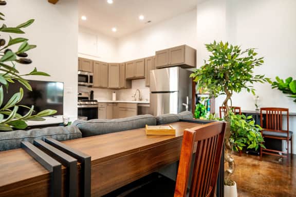 Vaulted Den | Chic 1BR w/Fireplace, Downtown Sheridan, WY - NEW - Standing Desk, Stocked, Pets Invited!